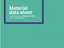 Material data sheet PA 66 GF10 CF12, dry impact resistant