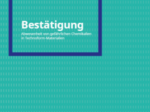 Abwesenheit von gefährlichen Chemikalien