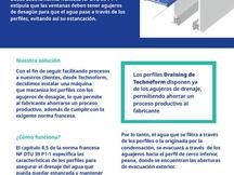 Draining brochure
