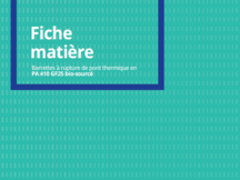 Barrettes à rupture de pont thermique PA 410 GF25 bio-sourcé