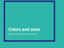 colors and sizes