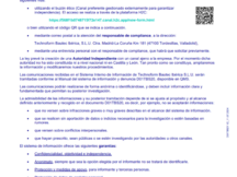 Sistema de Información y Denuncia
