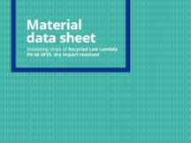 Material data sheet PA 66 GF10 CF12, dry impact resistant