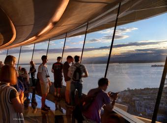 loupe level Space Needle