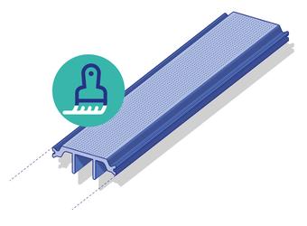 Coating prime strip