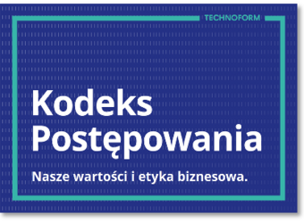 Strona tytułowa Kodeks postępowania Technoform