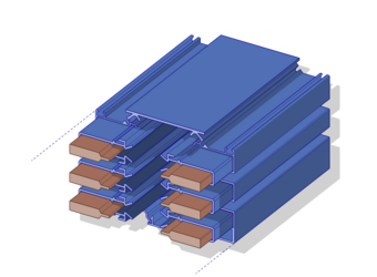 Stromschiene Isolierung