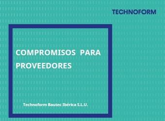 Compromisos para proveedores
